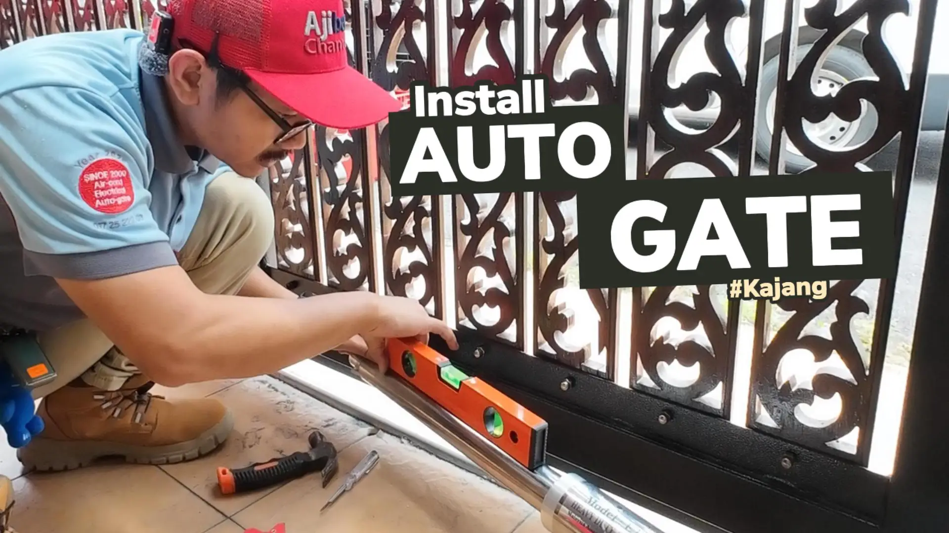 install autogate cover